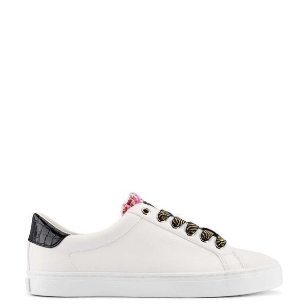Nine West Best Casual White Black Sneakers | South Africa 17Y85-2W12
